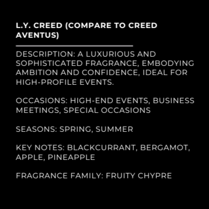 L.Y. Creed | A Luxurious Fruity Chypre Fragrance